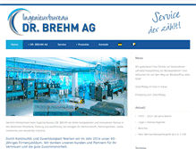 Tablet Screenshot of brehm.ch